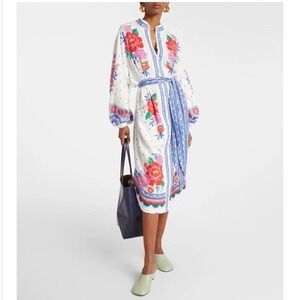 midi floral blue dress Blue Floral Ruched Maxi Dress